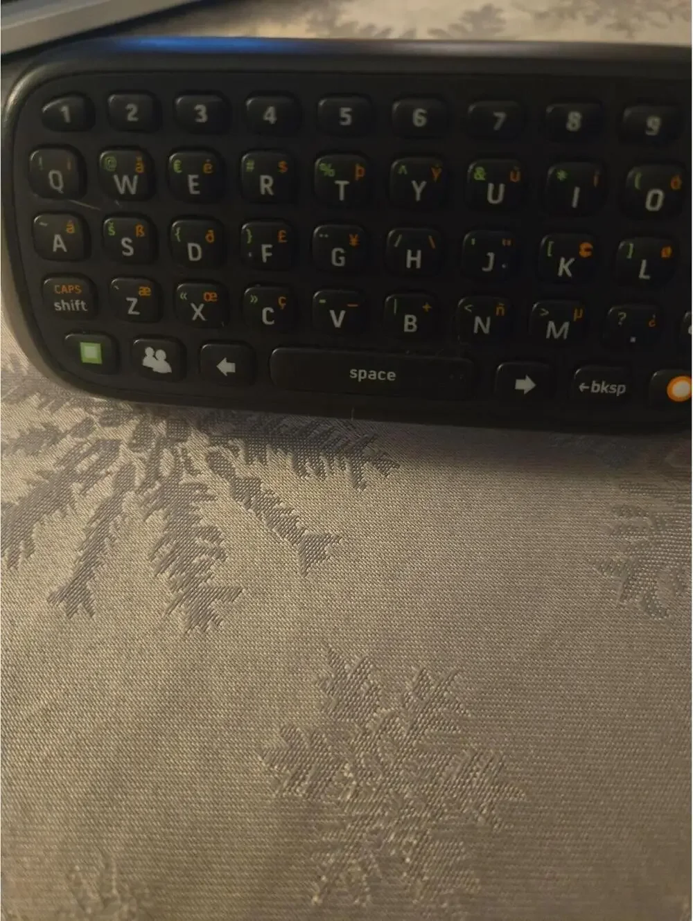 Microsoft Xbox 360 Chatpad Messenger Keyboard Attachment